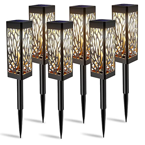Jonwall Solarlampe für Außen Garten, 6 Stück Solarleuchten Solar Außenleuchten Gartenleuchte mit Warme LED Licht, Auto Ein/Aus Garten Deko Solarleuchten für Außen Hof Rasen Weg Jonwall Solarlampe für Außen Garten, 6 Stück Solarleuchten Solar Außenleuchten Gartenleuchte mit Warme LED Licht, Auto Ein/Aus Garten Deko Solarleuchten für Außen Hof Rasen Weg von Jonwall