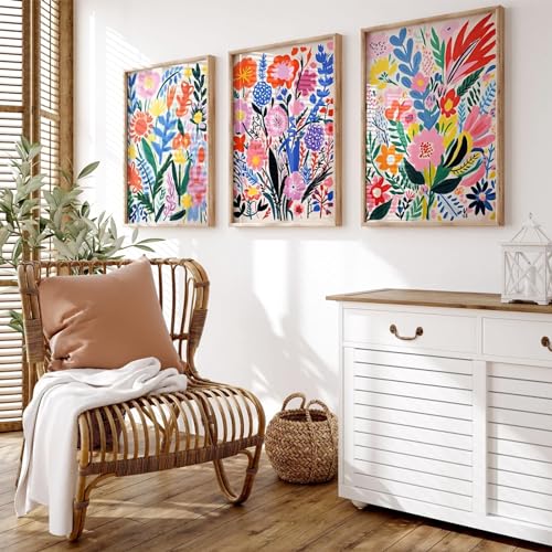 Joocrise Matisse Style Floral Kunstdrucke, 40,6 x 61 cm, ungerahmt von Joocrise