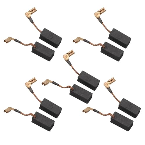 Jooehyer 10er-Pack N097696 Kohlebürsten für DWE4120 DWE4011 Schleifmotor, Ersatzteile, Elektrowerkzeuge, Ersatzzubehör-Set von Jooehyer