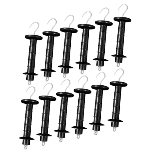 Jooehyer 12 PCS -Gate - für Elektrische Zaun Isolierte Federspannung für Weidetore Ersatzzubehör für Zäune von Jooehyer