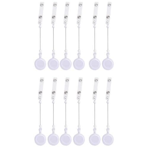 Jooehyer 12-Teiliges Perlen-DIY-Abzeichenrollen-Set für Perlen-Rohlinge mit Gürtelclip, Jooehyer 12-Teiliges Perlen-DIY-Abzeichenrollen-Set für Perlen-Rohlinge mit Gürtelclip, von Jooehyer