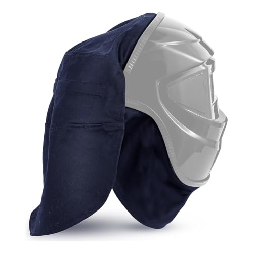 Jooehyer 2er-Pack Schweißhelmabdeckung Helm-Schweißlatz Schweißkappe Verlängerter Kopfüberzug Passt auf die Meisten Schweißmasken und Bietet Umfassenden Schutz für Kopf und Hals. von Jooehyer