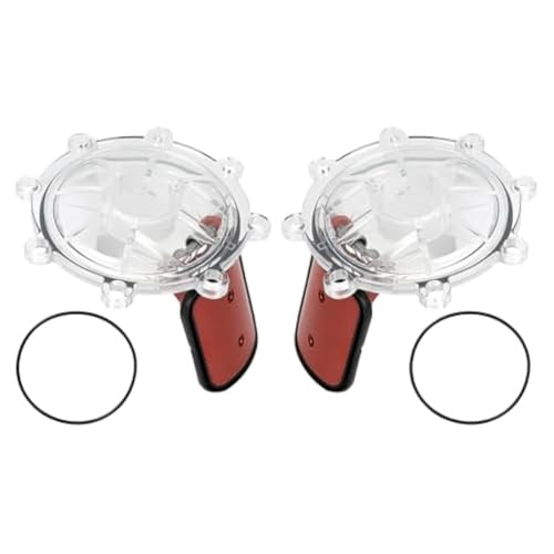 Jooehyer 2er-Set Pool 7056 Rückschlagventilabdeckung mit Klappenbaugruppe Ersatzset für die Modelle 7235, 7236, 7305, 7511, 7512 von Jooehyer
