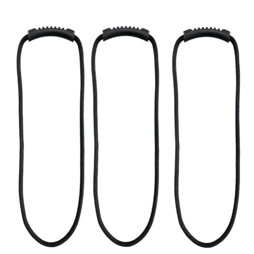 Jooehyer 3 Stück 60 cm Aufbewahrungsgurt mit, Verlängerungskabel-Organizer, Luft-/Wasserschlauch-Organizer für Garage, Boot, von Jooehyer