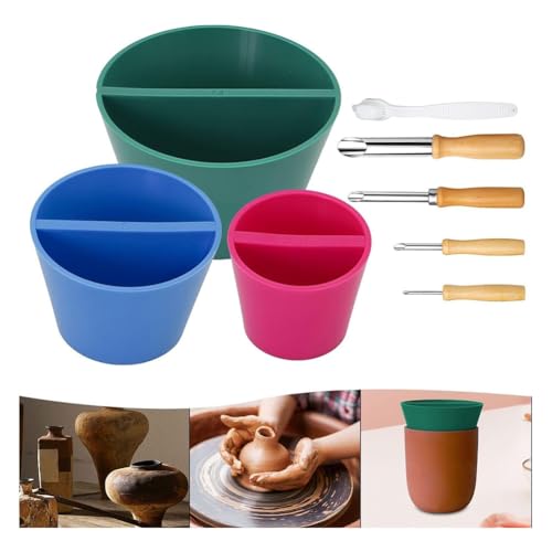 Jooehyer 3PCS Felgenkegel T?pferei Werkzeug Runde Ton Lochschneider f¨¹r T?pfer K¨¹nstler DIY von Jooehyer
