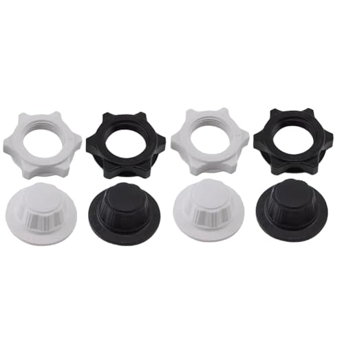 Jooehyer 4 Stück Weiße/Schwarze Bodenventilatorbasisbefestigungsmutter ABS-Texturbasis Befestigungselemente Geeignet für Den Heim- und Bürogebrauch Jooehyer 4 Stück Weiße/Schwarze Bodenventilatorbasisbefestigungsmutter ABS-Texturbasis Befestigungselemente Geeignet für Den Heim- und Bürogebrauch von Jooehyer