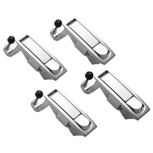 Jooehyer 4PCS-Kompressionsverriegelungsverriegelungsverriegelung Verkleinern Flush Mount Legierung Einstellbarer Hebelhandbetriebsverstellbarer Grip-Bereich 0,04 "-0,94" von Jooehyer