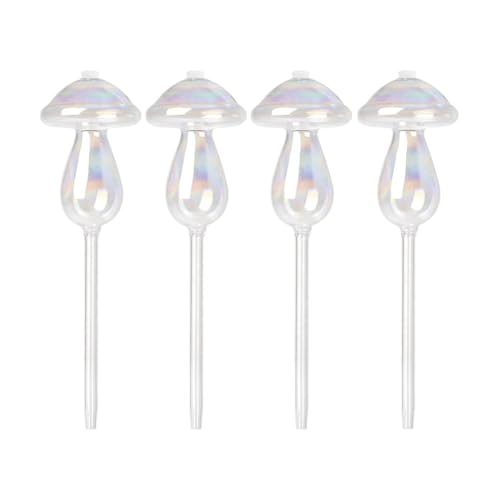 Jooehyer 4er-Pack Selbstbewässernde Kugeln, Gießkannen Aus Glas, Design, Mundgeblasenes Glas, Geeignet für - und Gartenpflanzen Jooehyer 4er-Pack Selbstbewässernde Kugeln, Gießkannen Aus Glas, Design, Mundgeblasenes Glas, Geeignet für - und Gartenpflanzen von Jooehyer
