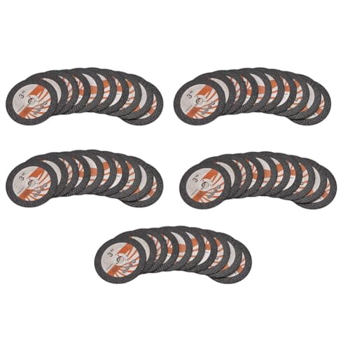 Jooehyer 50 Pcs Mini -Schneidräder, 75 mm Durchmesser für 10 mm Bohrungswinkelschleife - Ideal für und Fliesen von Jooehyer