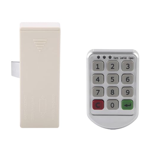 Jooehyer ABS-Kunststoffplatte Digitales Elektronisches Intelligentes Passwort-Tastaturnummern-Schranktürschloss Digitales Schranktürschloss Jooehyer ABS-Kunststoffplatte Digitales Elektronisches Intelligentes Passwort-Tastaturnummern-Schranktürschloss Digitales Schranktürschloss von Jooehyer