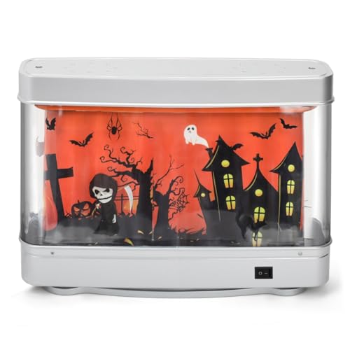 Jooehyer Aquariumlicht, Aquarium-, Nachtlicht, Virtuelle Halloween-Dynamische LED-Tischlampe f¨¹r Raumdekoration zu Hause, im B¨¹ro, EU-Stecker Jooehyer Aquariumlicht, Aquarium-, Nachtlicht, Virtuelle Halloween-Dynamische LED-Tischlampe f¨¹r Raumdekoration zu Hause, im B¨¹ro, EU-Stecker von Jooehyer