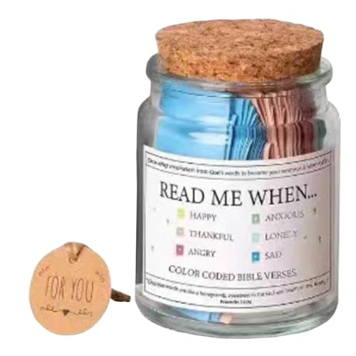 Jooehyer Bibelverse für das Hoffnungsglas, Bibelverse für Den Altar, Gebetsverse für Den Altar, Geschenke für Emotionale Stärke, Einfach zu Installieren, Einfach zu Verwenden C von Jooehyer