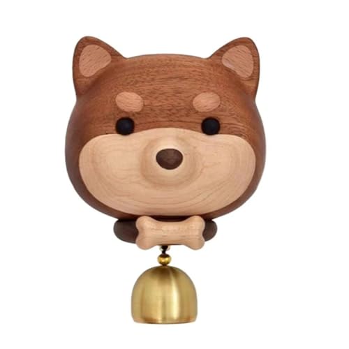 Jooehyer Cartoon-Türklingel, Ornament, Türklingel, Hund, Holzglocke, Holztürklingel, Türglocke, Türöffnung, Ladenbesitzerglocke Jooehyer Cartoon-Türklingel, Ornament, Türklingel, Hund, Holzglocke, Holztürklingel, Türglocke, Türöffnung, Ladenbesitzerglocke von Jooehyer
