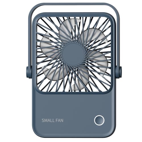 Jooehyer D¨¹nner Desktop-Faltventilator mit H?ngender und Stehender Doppelfunktion im B¨¹ro Marineblau Jooehyer D¨¹nner Desktop-Faltventilator mit H?ngender und Stehender Doppelfunktion im B¨¹ro Marineblau von Jooehyer