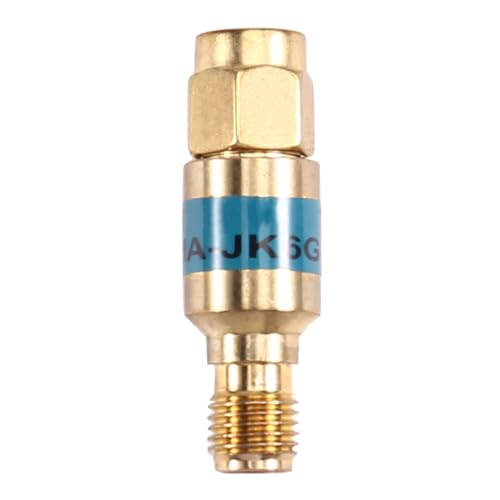 Jooehyer DC-Block SMA Männlich zu SMA Female 2W DC-6GHz 50 OHM Goldplatte Koaxialer Anschluss SWR ≤ 1,2 Hoher Qualität DC-Blocker Jooehyer DC-Block SMA Männlich zu SMA Female 2W DC-6GHz 50 OHM Goldplatte Koaxialer Anschluss SWR ≤ 1,2 Hoher Qualität DC-Blocker von Jooehyer
