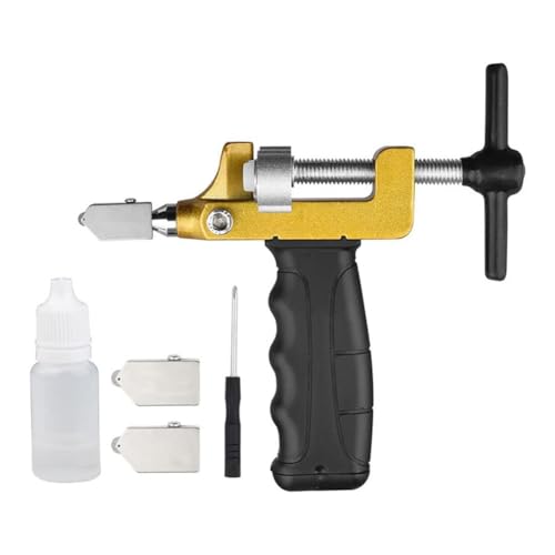 Jooehyer DIY-Glas- und -Schneid-Handwerkzeug, Dual-Fliesenschneider-Brecher mit Ölloch für Den Heimgebrauch Jooehyer DIY-Glas- und -Schneid-Handwerkzeug, Dual-Fliesenschneider-Brecher mit Ölloch für Den Heimgebrauch von Jooehyer