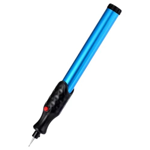 Jooehyer Elektrischer Mikrogravur-Gravierer Kabelloser Präzisionsgravierer Gravierwerkzeug Elektrische Gravierwerkzeug Set Stiftgravur für DIY-Schmuckherstellung Metall Glas Leder von Jooehyer