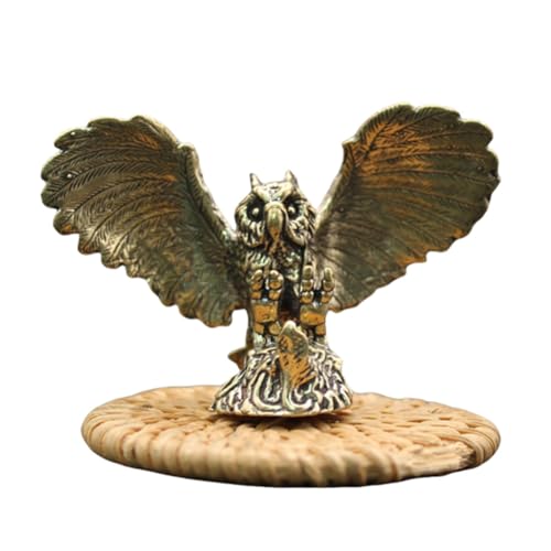 Jooehyer Eulenfigur, Miniatur, Teehaustier, Basteln, Schreibtisch-Ornamente, Tier, Wohndekor, Zubehör, Geschenk von Jooehyer