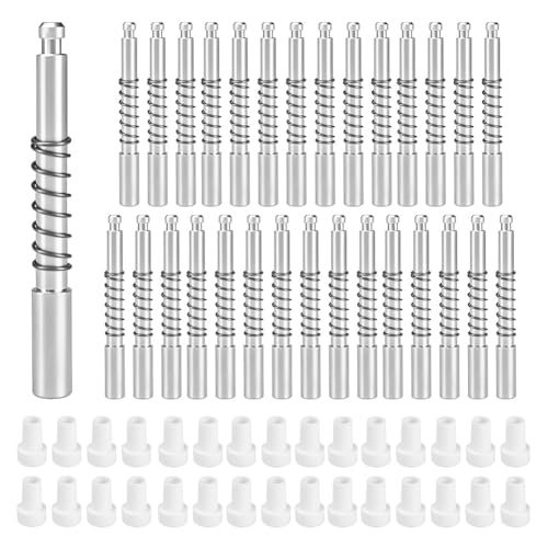 Jooehyer Fensterbildschirm-Kolbenverriegelung 5/32 "X 1-1/2" für Aluminiumfensterbildschirme Kolben Latch Clips Ersatzteile Teile von Jooehyer