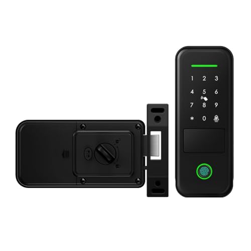 Jooehyer Fingerabdruck-Fernbedienung f¨¹r Gartent¨¹rschloss, TUYA-WLAN-App, Smart Life Code, Schl¨¹sselloses Smart-T¨¹rschloss, Elektrisches Felgenschloss Jooehyer Fingerabdruck-Fernbedienung f¨¹r Gartent¨¹rschloss, TUYA-WLAN-App, Smart Life Code, Schl¨¹sselloses Smart-T¨¹rschloss, Elektrisches Felgenschloss von Jooehyer