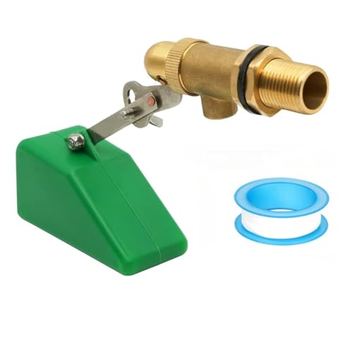 Jooehyer Für Wassertank -Autohöhe, 1/2 - -Messing -Schwimmerventil mit Einstellbarem Arm, Ersatzteilen, Kugelventil von Jooehyer
