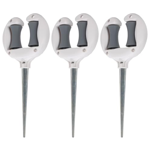 Jooehyer Gartenschlauchführung, Nagel-Oberrollen, Weiche Wasserrohrpositionierung, Spitze Rasenschlauchführung, Spike-Halter von Jooehyer