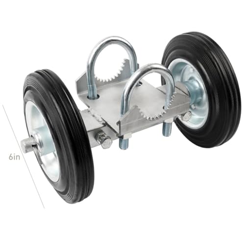 Jooehyer Gate Wheel -Träger für die Auffahrt Kettenverbindung Auffahrt Gate Heavy Duty Gate Wheel von Jooehyer