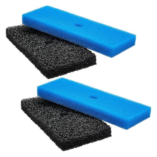 Jooehyer Grobe und Feine Filterpolster (2 Sätze), Kompatibel mit 52231 und 52229 Box für Filterpolster im Freien -Pond von Jooehyer