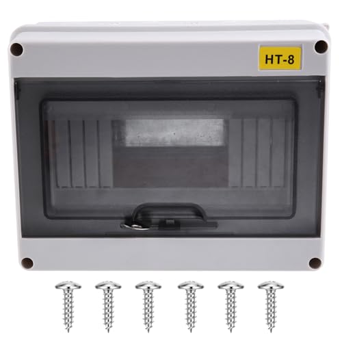 Jooehyer HT-8 Wege IP65 Mcb Sicherungskasten Verteilerschutzkasten ABS Power Electronic Din Rail Gehäuse für Leistungsschalter von Jooehyer