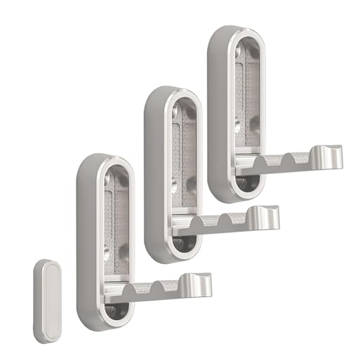 Jooehyer Haken für die Wand - Haken zum Aufhängen, Robuste Wandhaken, Handtaschenhaken für die Wand, Saugnapfhaken Ohne Bohren, Silberfarben Jooehyer Haken für die Wand - Haken zum Aufhängen, Robuste Wandhaken, Handtaschenhaken für die Wand, Saugnapfhaken Ohne Bohren, Silberfarben von Jooehyer