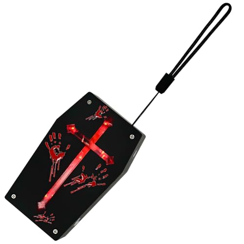 Jooehyer Halloween Sound Control Dekoration Requisiten Horror Sound Box Induktion Szene Dekorative Lampe von Jooehyer