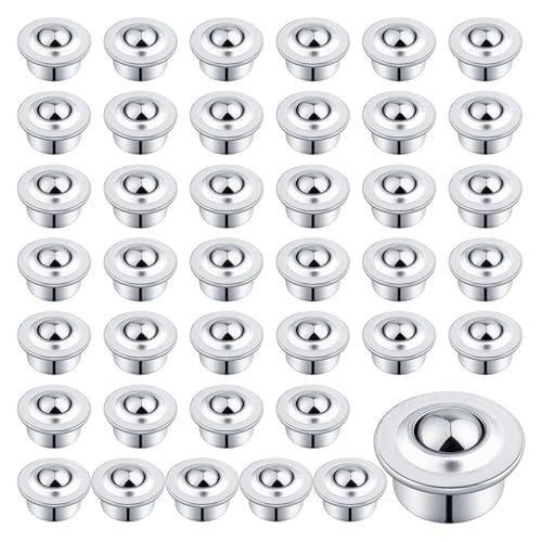 Jooehyer Hochleistungs-5/8-15H-Rollenkugelrollen, 40 Pcs Kohlenstoffstahllagerkit für Einfache Bewegung von Jooehyer