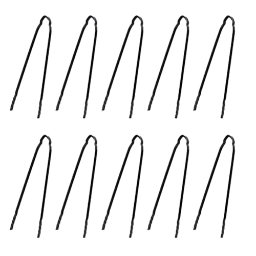 Jooehyer Holzkohlezange für Den Außenbereich, Verbrühungsschutz-Feuerzange für die Teezubereitung, Grillwerkzeug-Zubehör von Jooehyer