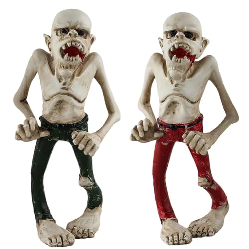 Jooehyer Horrorstatue, Mini-Statue Aus Kunstharz, Skulptur, für Den Innenbereich, Zuhause, Büro, Schreibtisch, Dekoration, von Jooehyer