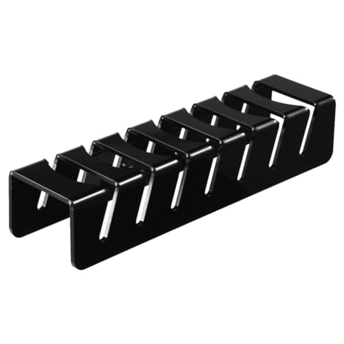 Jooehyer Hut-Organizer, Hutständer für Baseballkappen, Acryl-Huthalter für 7 Baseballkappen für Schlafzimmer, Schrank, Kommode, B Jooehyer Hut-Organizer, Hutständer für Baseballkappen, Acryl-Huthalter für 7 Baseballkappen für Schlafzimmer, Schrank, Kommode, B von Jooehyer