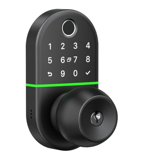 Jooehyer Intelligentes T¨¹rschloss mit, Schloss mit, Elektronischer Fingerabdruck- f¨¹r die Haust¨¹r, Passcode Aus der Ferne Generieren Jooehyer Intelligentes T¨¹rschloss mit, Schloss mit, Elektronischer Fingerabdruck- f¨¹r die Haust¨¹r, Passcode Aus der Ferne Generieren von Jooehyer