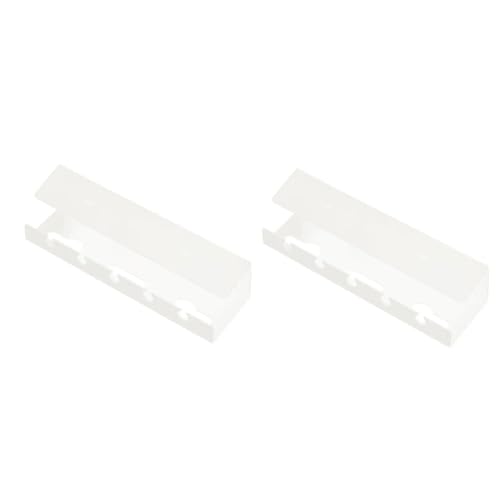 Jooehyer Kabelf¨¹hrungsfach Unter Dem Schreibtisch, Selbstklebende Kabel-Organizer f¨¹r Den Schreibtisch, Perforiertes Design, Kabelversteck-Streifenhalter, von Jooehyer