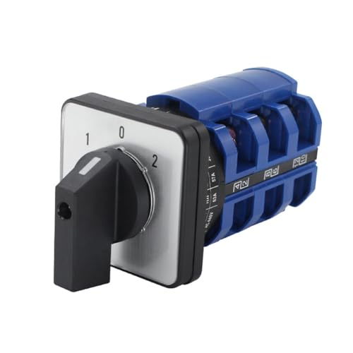 Jooehyer LW26-63/3 Universeller Umschalter Motorschalter Wendeschalter Drehwahlschalter 380V 63A von Jooehyer