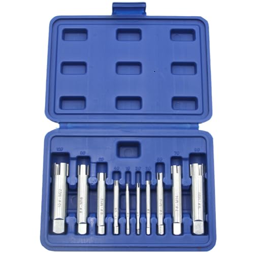 Jooehyer -M22 10PC Handgewinde Extraktor Zerlegtes Kopf-Tipp-Extraktor-Zählergewinde-Tipp-Werkzeug-Set-Aufschlüsse auf Zerlegtem Gewinde Jooehyer -M22 10PC Handgewinde Extraktor Zerlegtes Kopf-Tipp-Extraktor-Zählergewinde-Tipp-Werkzeug-Set-Aufschlüsse auf Zerlegtem Gewinde von Jooehyer