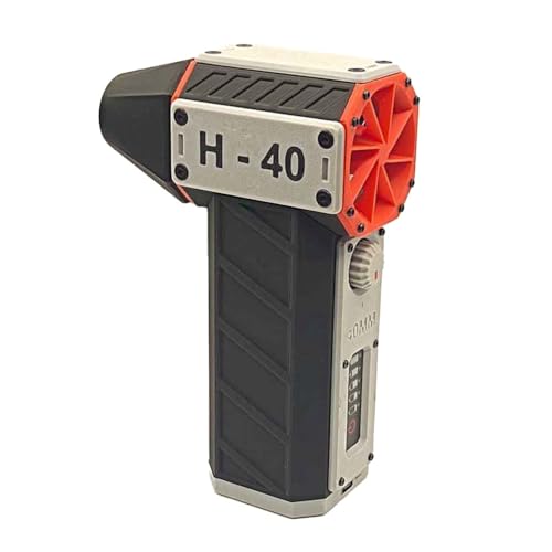 Jooehyer Mini-Luftgebl?se, Tragbarer Elektrischer -Ventilator, B¨¹rstenloser 40-mm-Motor, Starkes Gebl?se, Windgeschwindigkeit 56 M/S, Industrieller Kanalventilator von Jooehyer