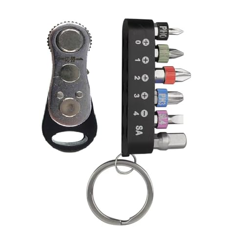 Jooehyer Mini-Schraubendrehersatz Ratschenschraubendrehersatz PH0 PH1 PH2 PH3 SL4 Bits Adapter Schnellwechsel-Ratschenschlüssel Ratschenschlüssel Handwerkzeug Jooehyer Mini-Schraubendrehersatz Ratschenschraubendrehersatz PH0 PH1 PH2 PH3 SL4 Bits Adapter Schnellwechsel-Ratschenschlüssel Ratschenschlüssel Handwerkzeug von Jooehyer