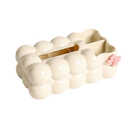 Jooehyer Moderne Taschentuchbox-Abdeckung, Leichter Luxus-Taschentuchbox-, Verbreiterte Taschentuchbox-Abdeckung, Schreibtisch-Papier-Organizer für Schlafzimmer A von Jooehyer
