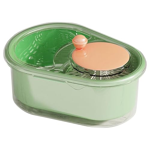 Jooehyer Multifunktionale Pflanzliche Waschmaschinenschale mit B¨¹rste, Obstreinigungsemaschine, Obstpeeling f¨¹r Heimk¨¹che von Jooehyer
