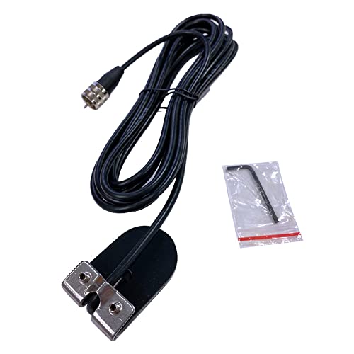 Jooehyer NMO-Fahrzeugantennenhalterung An UHF-259-Stecker, RG58-Koaxialkabel für PKW-CB-Radio-Amateurfunkgeräte Jooehyer NMO-Fahrzeugantennenhalterung An UHF-259-Stecker, RG58-Koaxialkabel für PKW-CB-Radio-Amateurfunkgeräte von Jooehyer