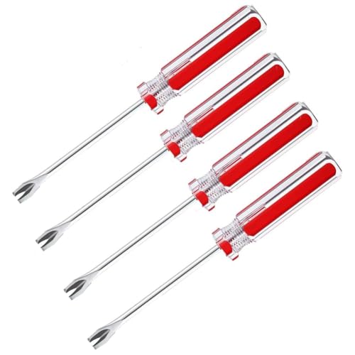 Jooehyer Nagelhefter Nietstapel Puller, U Tipp Tack Lifter Tack Puller, 4 Pack -Nagelentfernerwerkzeug von Jooehyer