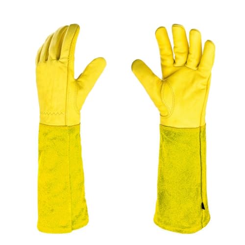 Jooehyer -Schnitt-Handschuhe f¨¹r M?nner und Frauen, Lange Dornensichere Gartenhandschuhe Aus Atmungsaktivem Leder, Bestes Garten-Geschenk M Jooehyer -Schnitt-Handschuhe f¨¹r M?nner und Frauen, Lange Dornensichere Gartenhandschuhe Aus Atmungsaktivem Leder, Bestes Garten-Geschenk M von Jooehyer