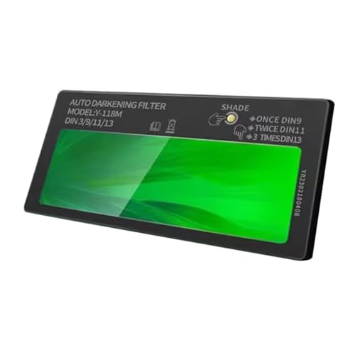 Jooehyer Schwei?gl?ser mit 3 Einstellbaren Dunkelheit und Hoher Licht¨¹bertragung Einstellbares Solarverdunking -Schwei?linsen mit 3 Ebenen, Um Ihre Vor Sch?dlichem Licht zu Sch¨¹tzen von Jooehyer