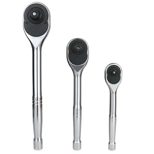 Jooehyer Socket 1/4 "3/8" 1/2 "Automobilmutter Reversible Antriebs -Ratschenschlüssel 24Tooth Quick Release Handreparaturwerkzeug Jooehyer Socket 1/4 "3/8" 1/2 "Automobilmutter Reversible Antriebs -Ratschenschlüssel 24Tooth Quick Release Handreparaturwerkzeug von Jooehyer