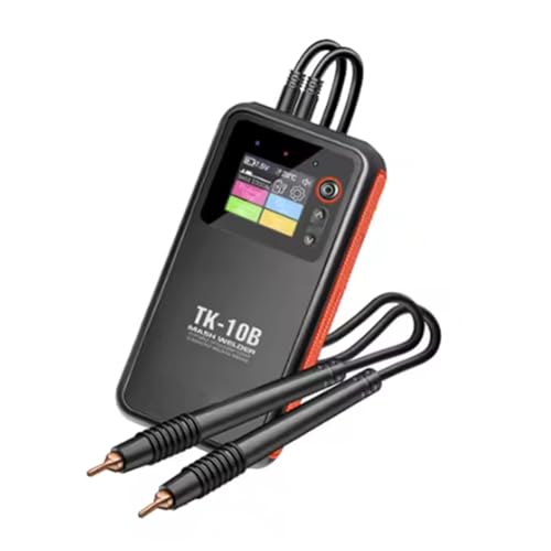 Jooehyer TK-10B Tragbarer Professioneller Handheld-Punktschwei?er mit Farbdisplay, DIY Mini-Schwei?ger?t von Jooehyer