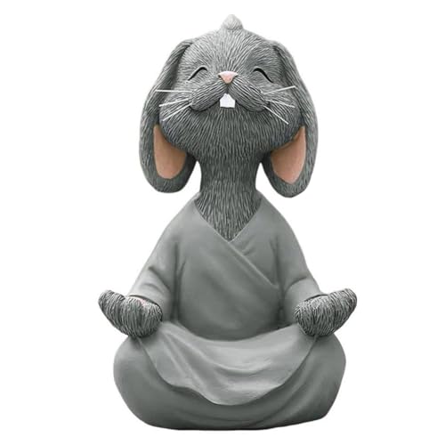 Jooehyer Tierstatuen, Tierskulpturen, Yoga, Wohnzimmer, Gartendekoration, Bonsai, Desktop-Ornamente, von Jooehyer